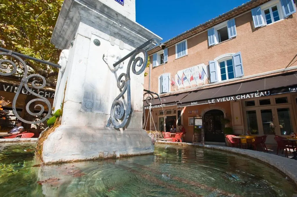 ** Hotel Le Vieux Chateau Aiguines Frankrijk